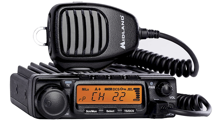 Midland 40 Watt GMRS MicroMobile Two-Way Radio 