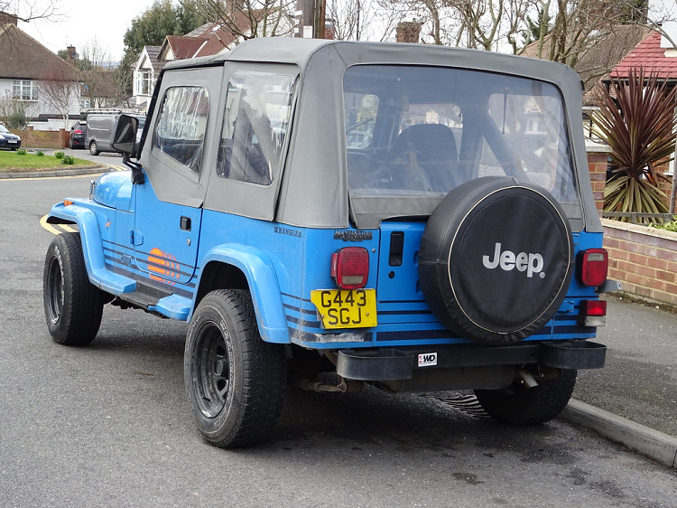 1990 Jeep Wrangler Specifications