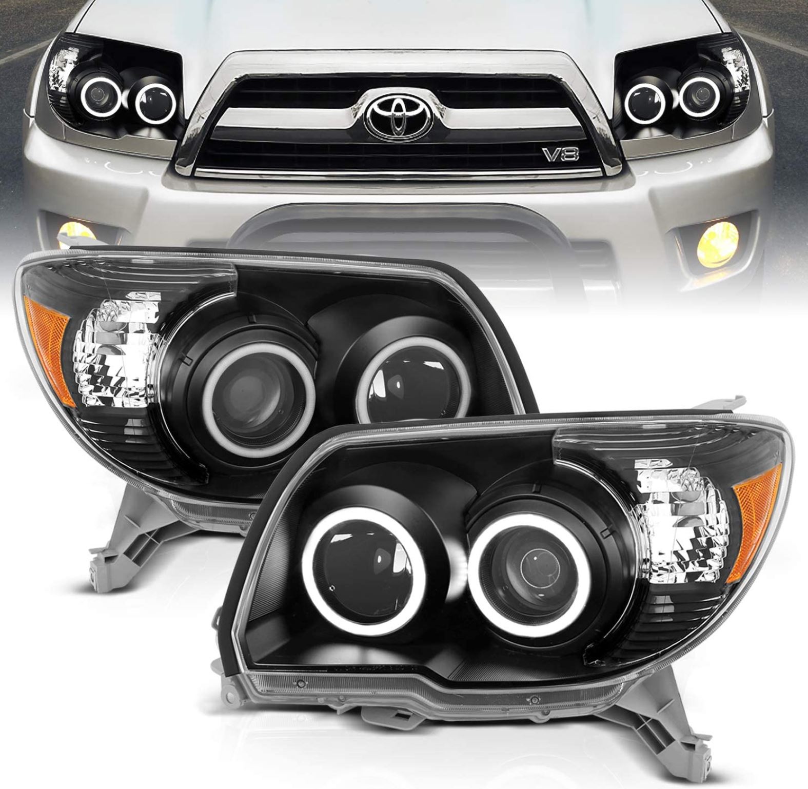 Headlights 2008 Toyota 4runner