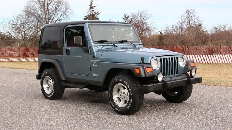 1999 jeep wrangler command-trac 4x4 system