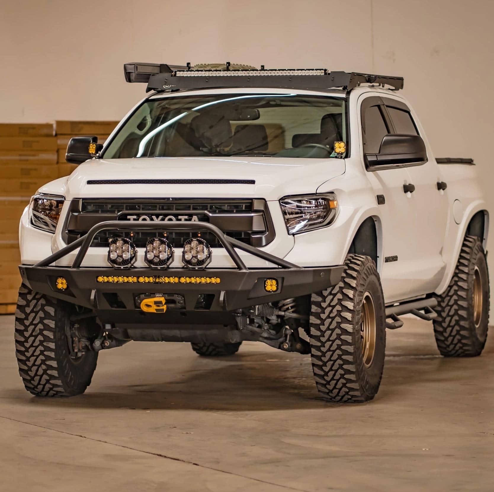 C4 Fabrication – Tundra Overland Series Front Bumper | 2nd Generation Toyota Tundra 2014 -2021