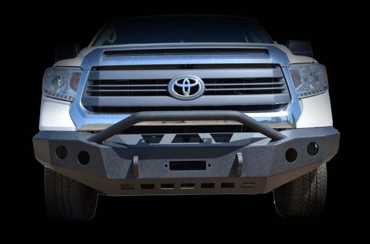 DV8 Offroad – Toyota Tundra Steel Front Bumper | 2nd Generation Toyota Tundra 2014 -2021