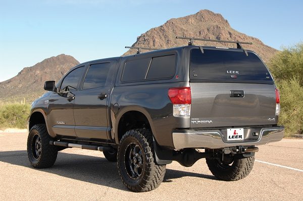 best toyota tundra camper shell for work vehicles