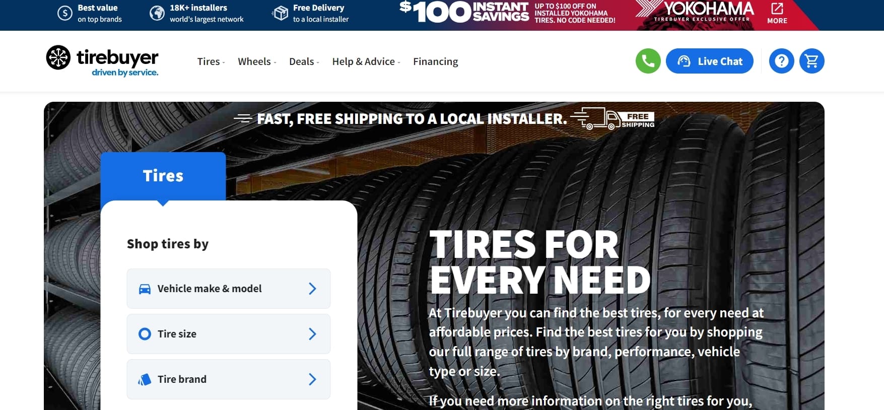 tirebuyer  best places to buy toyota tacoma tires online